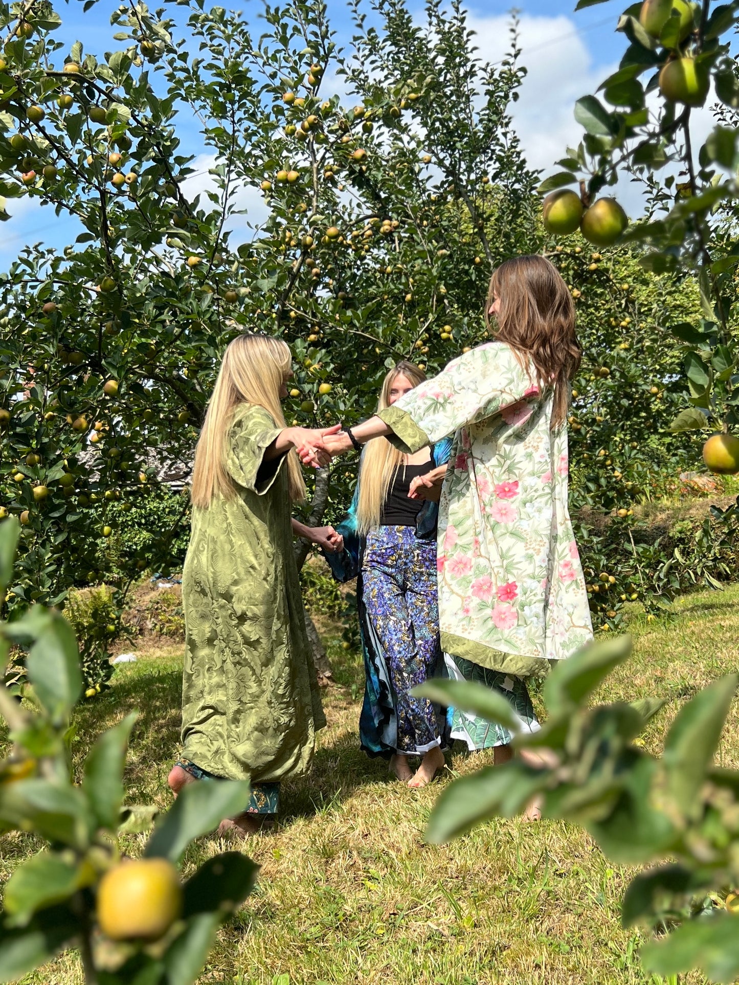 ILH Robe Pink & Green Floral