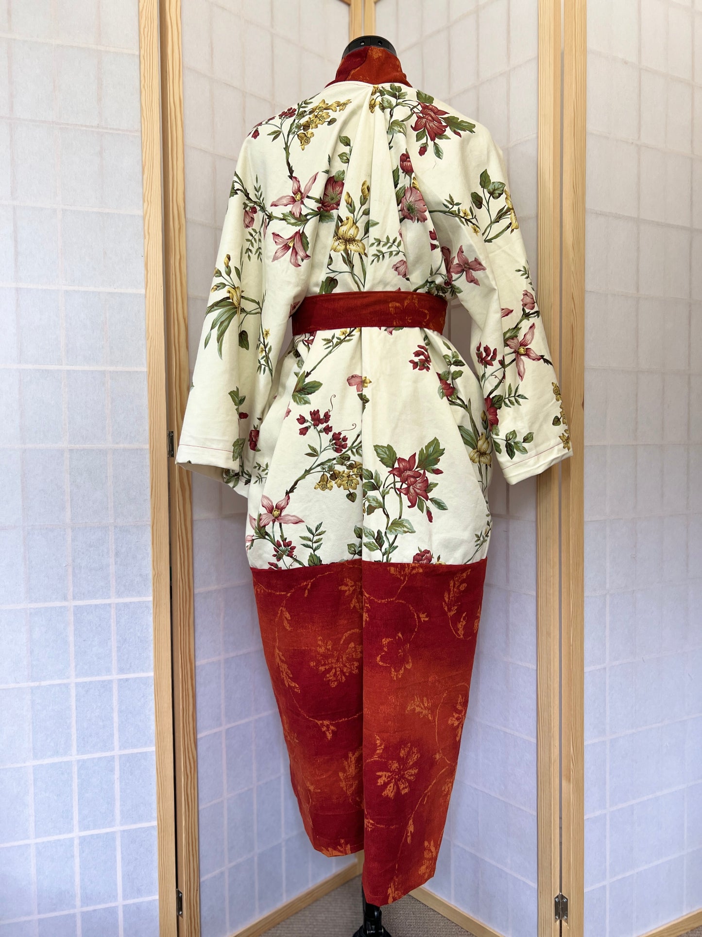 ILH Robe Red Floral
