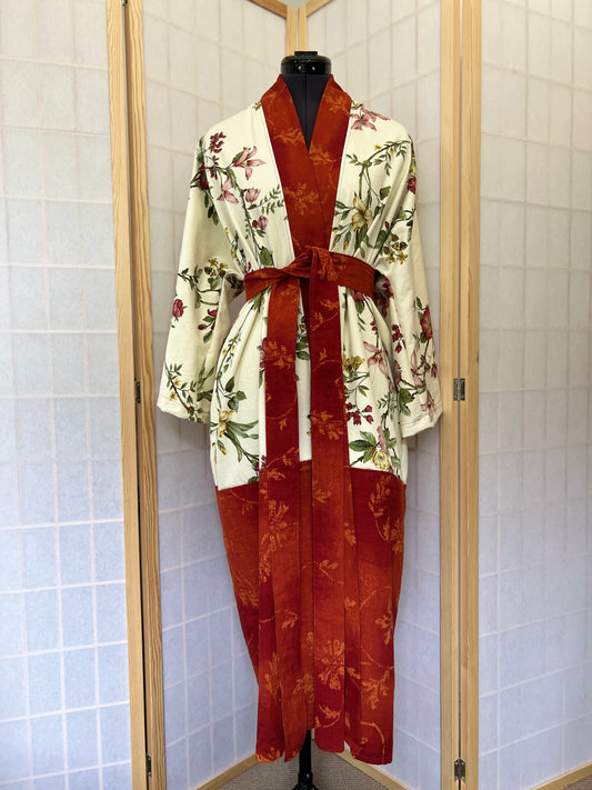 ILH Robe Red Floral