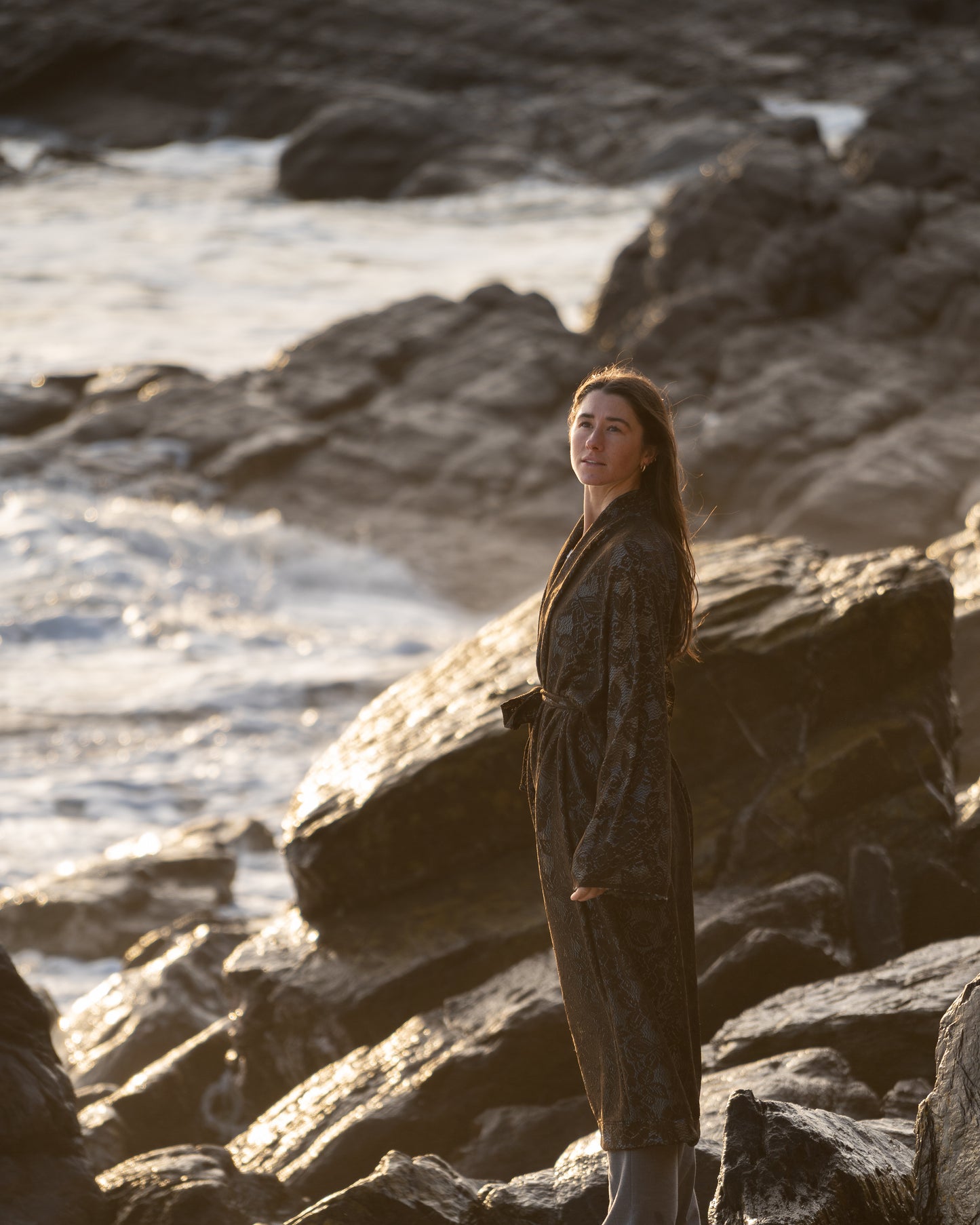 ILH Robe Chocolate Lace