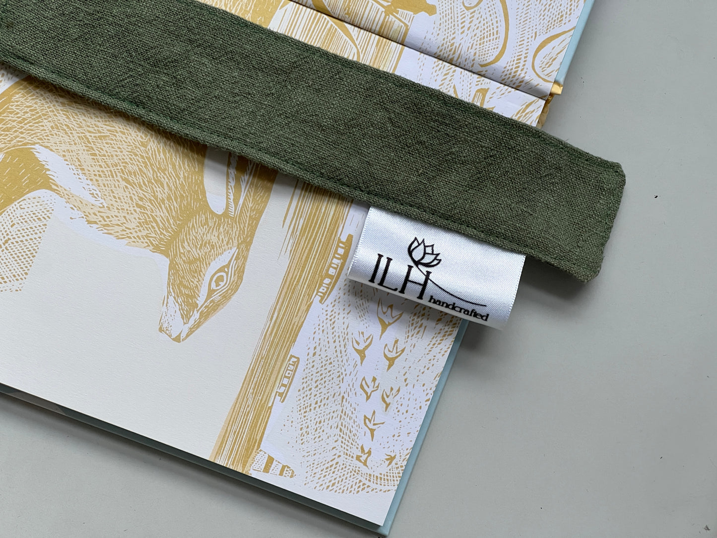 Recycled Cotton Handmade Bookmark