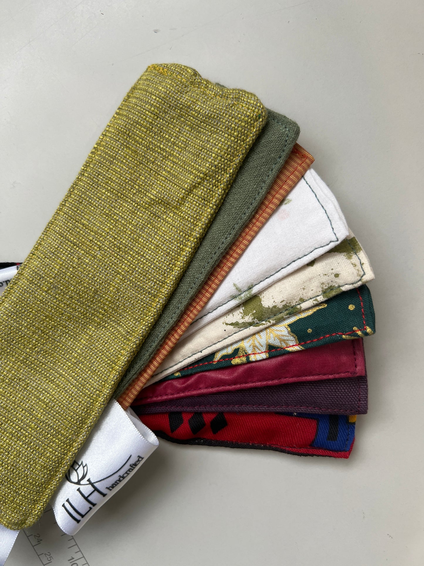 Recycled Cotton Handmade Bookmark