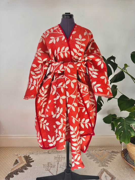 ILH Robe Strawberry Leaves Forever