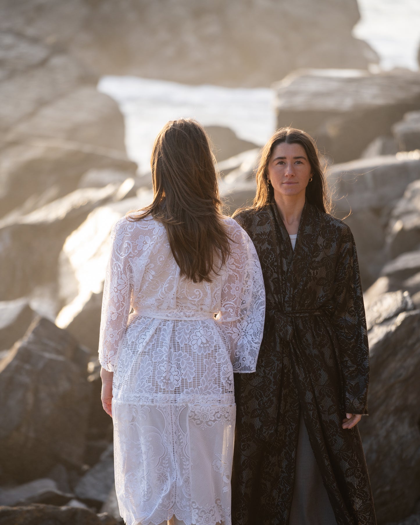 ILH Robe Chocolate Lace