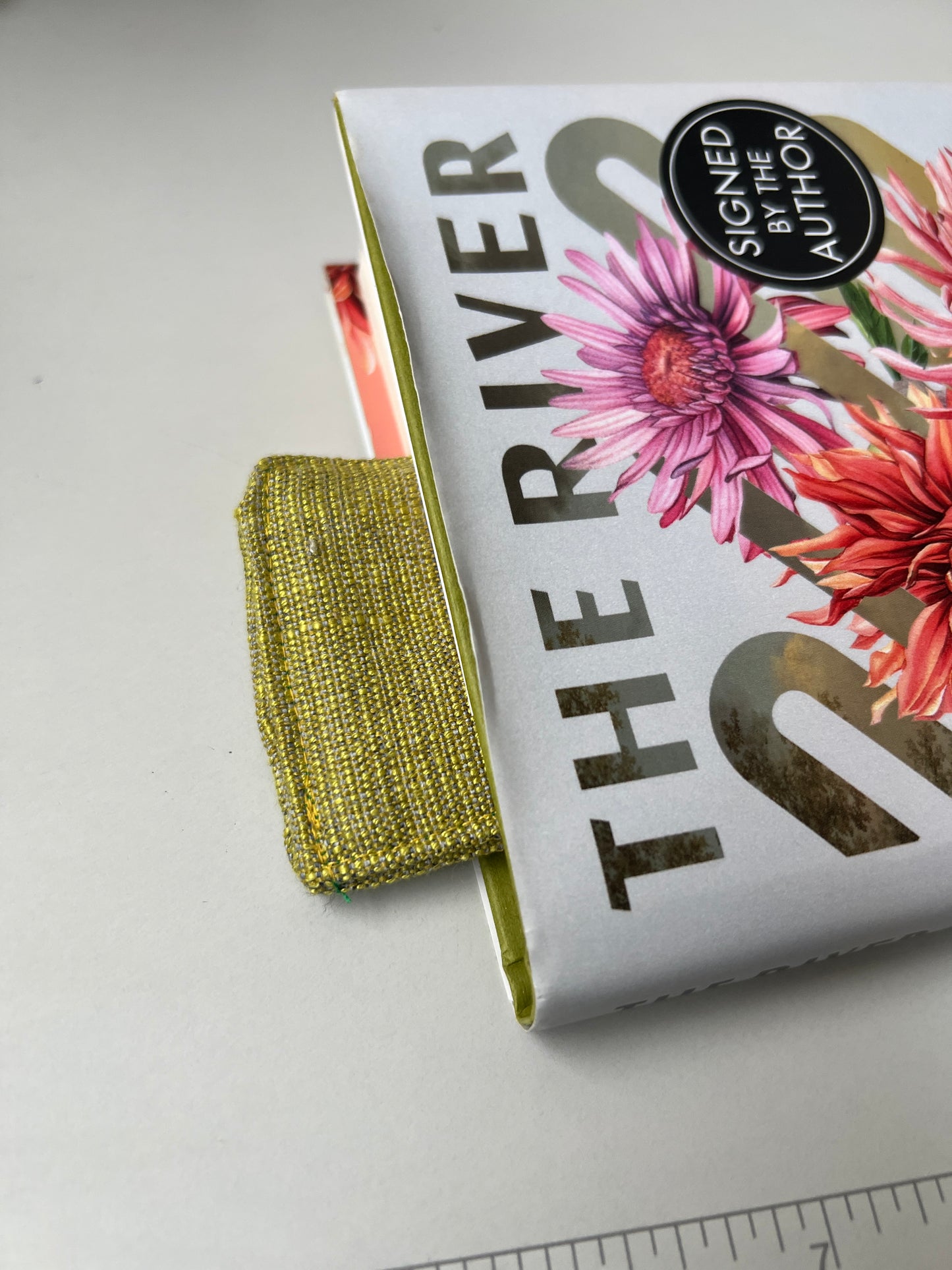 Recycled Cotton Handmade Bookmark